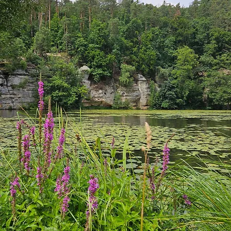 度假居 Roubenka Pod Hradem Kokorin Kanina